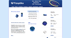 Desktop Screenshot of fizoptika.com